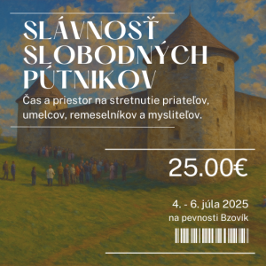 Vstupenka 25eur